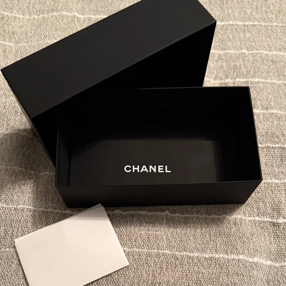 Chanel  sunglasses Black Box with instructions